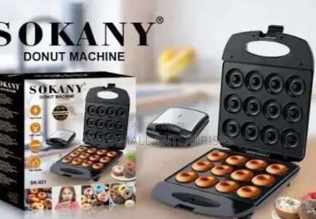 Bake Sweet Fun With the Sokany Sk-821 12-Hole Donut Maker - main view