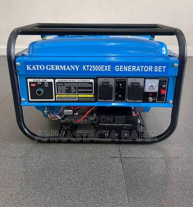 Kato Germany Key Start Petrol Generators 5.0kva - main view