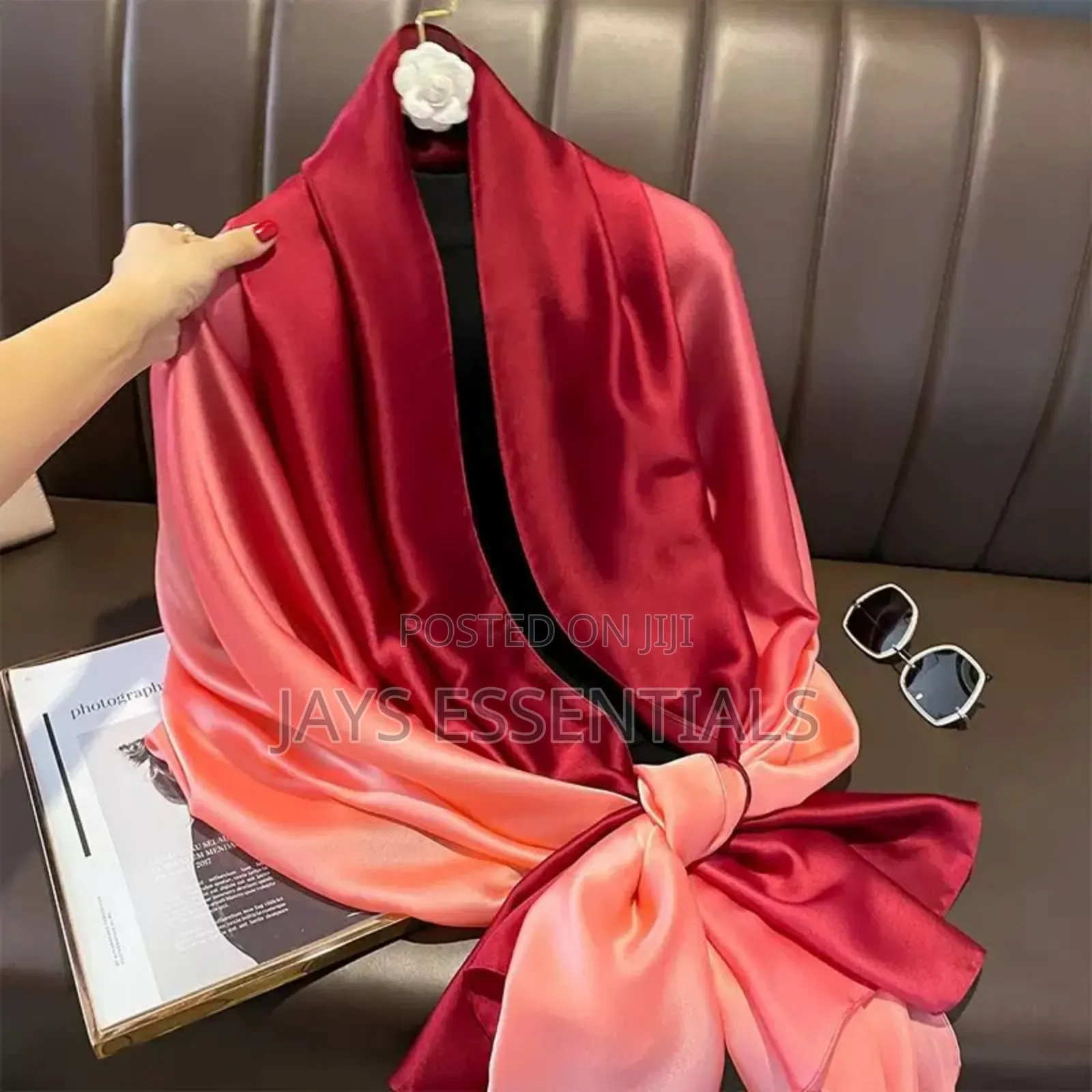 Two Tone Silk Scarfs