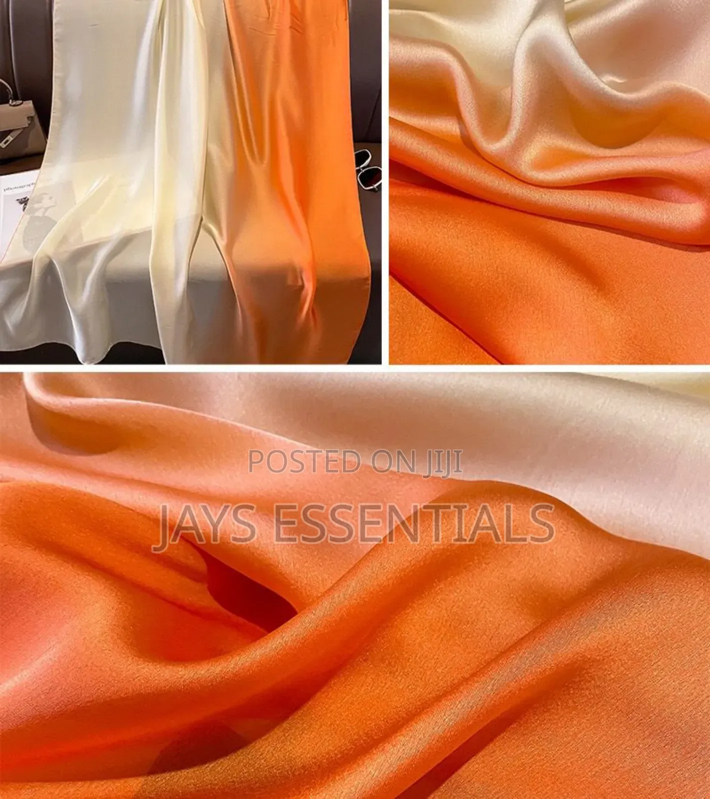 Two Tone Silk Scarfs