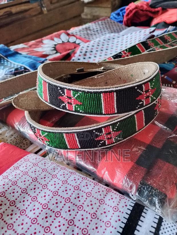 Masaai Leather Beaded Belts - thumbnail 3