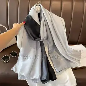 Luxurious, Gradient Silk Scarf or Shawl