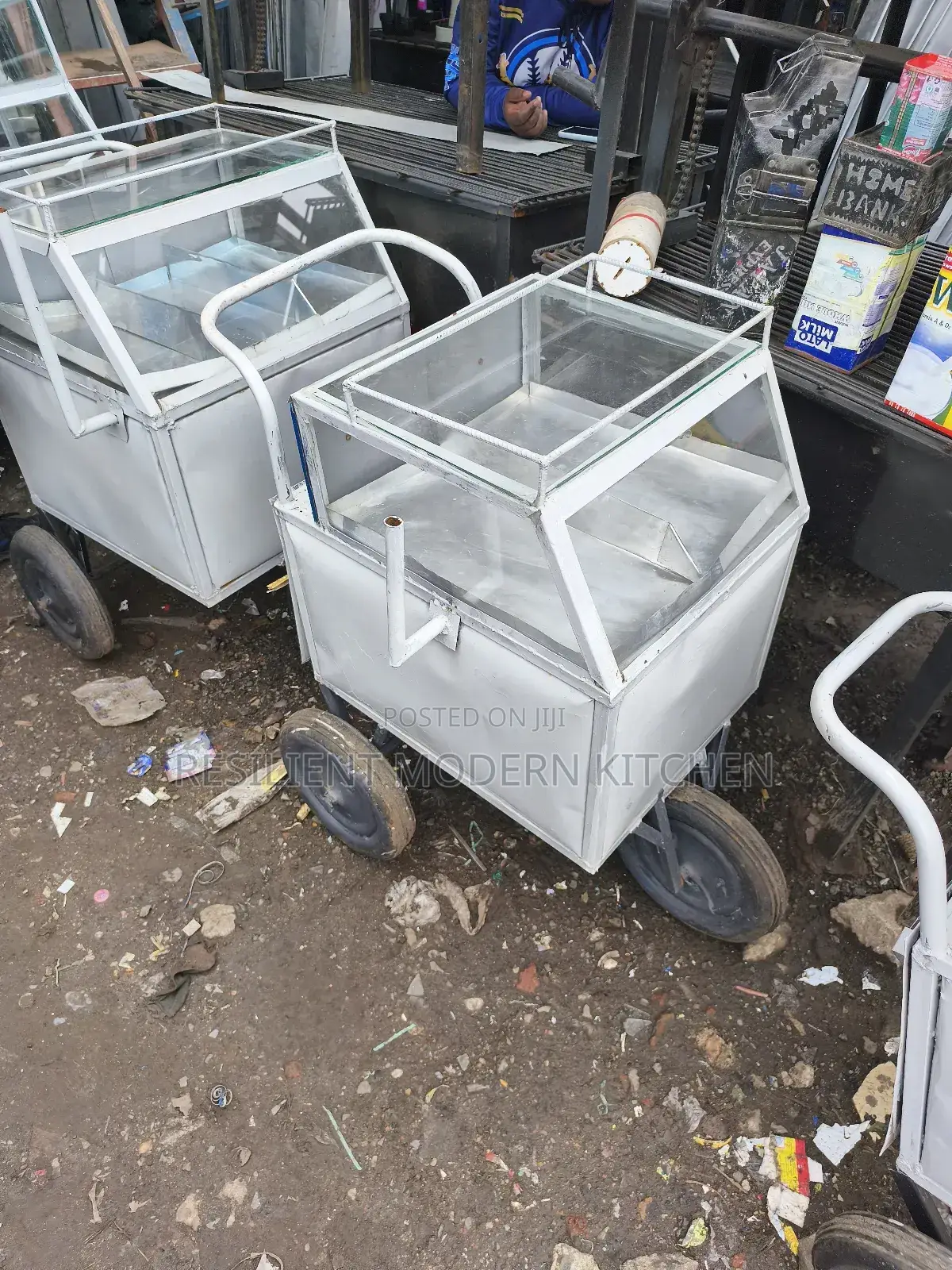 Smokies / Eggs Trolley