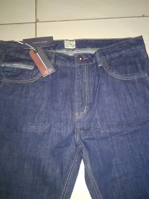 Tommy Hilfiger Mens Jeans Blue Size 40 Straight Fit