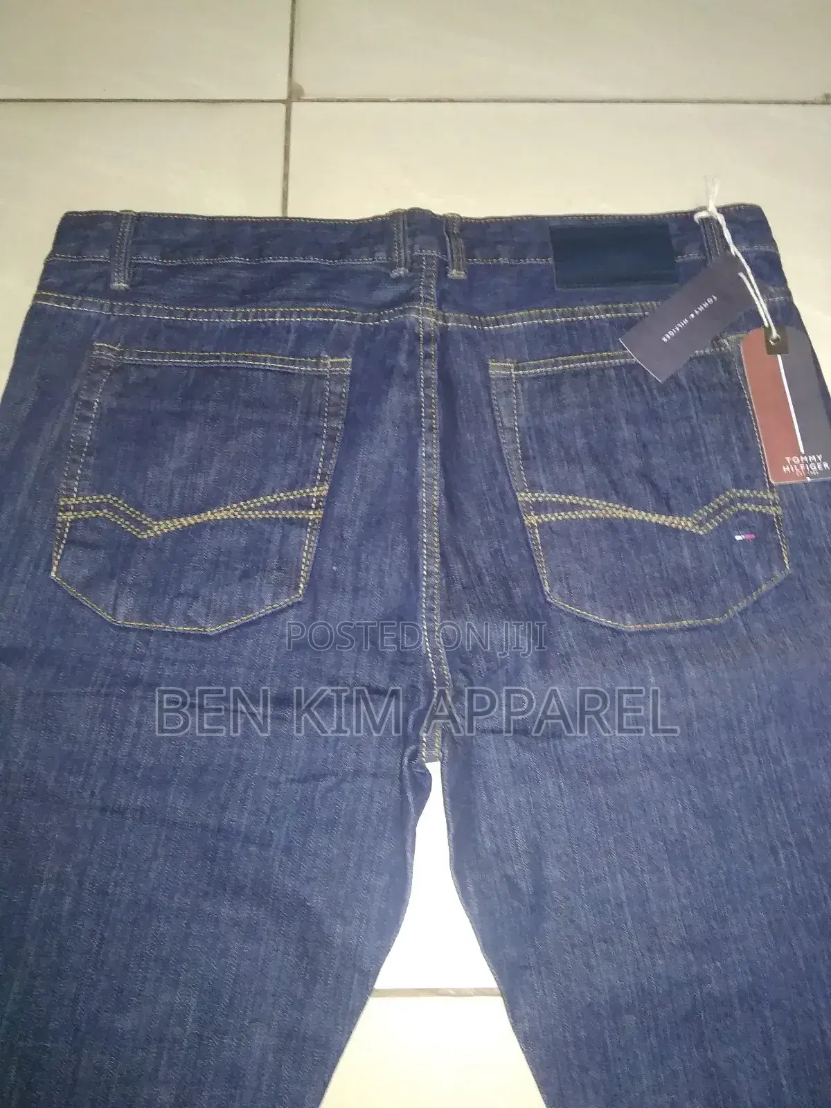 Tommy Hilfiger Mens Jeans Blue Size 40 Straight Fit