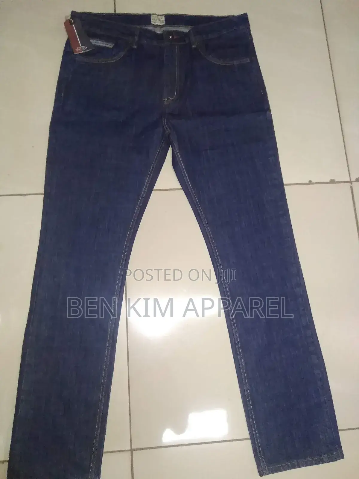 Tommy Hilfiger Mens Jeans Blue Size 40 Straight Fit