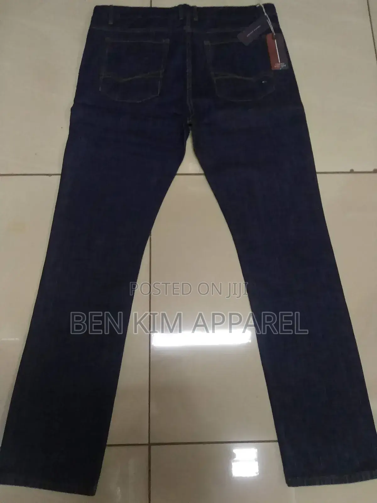 Tommy Hilfiger Mens Jeans Blue Size 40 Straight Fit
