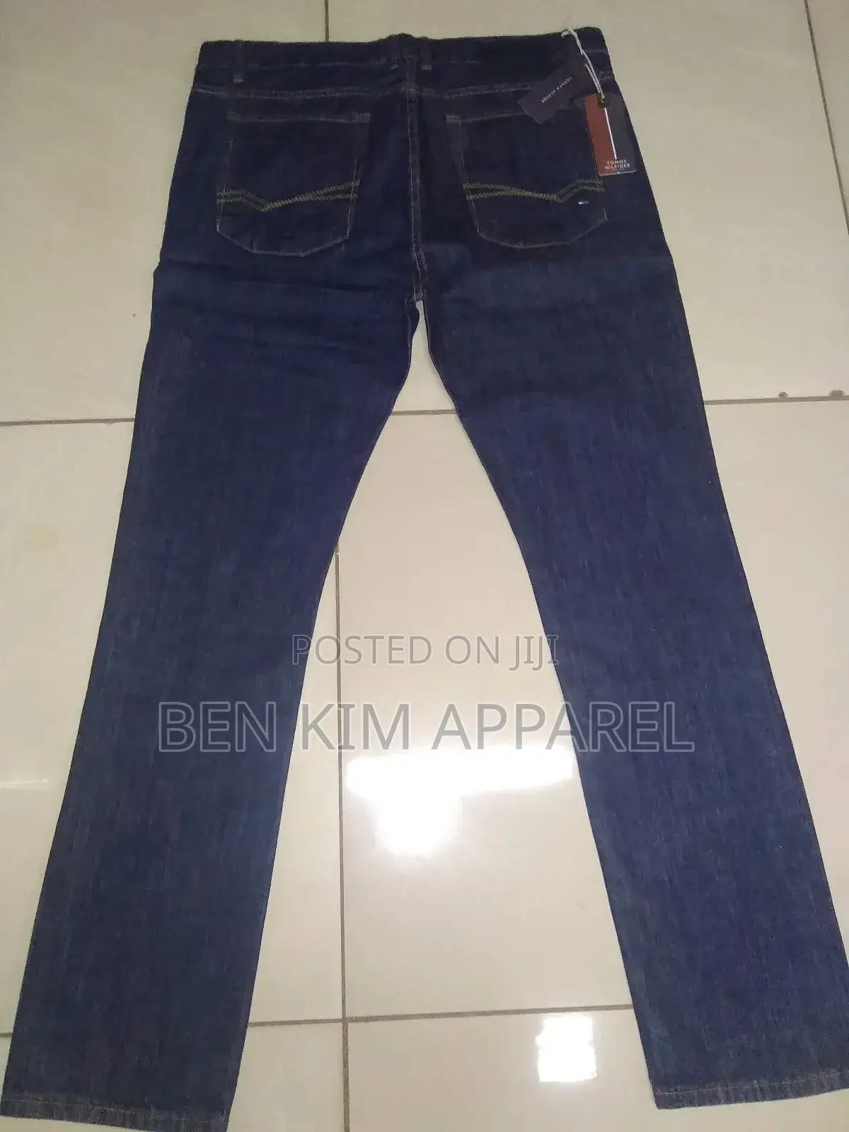 Tommy Hilfiger Mens Jeans Blue Size 40 Straight Fit
