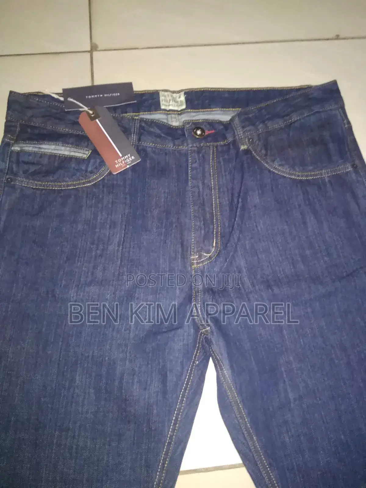 Tommy Hilfiger Mens Jeans Blue Size 40 Straight Fit