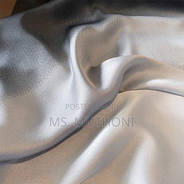 Ombre Silk Satin Scarf/Shawl / Hijab - thumbnail 4