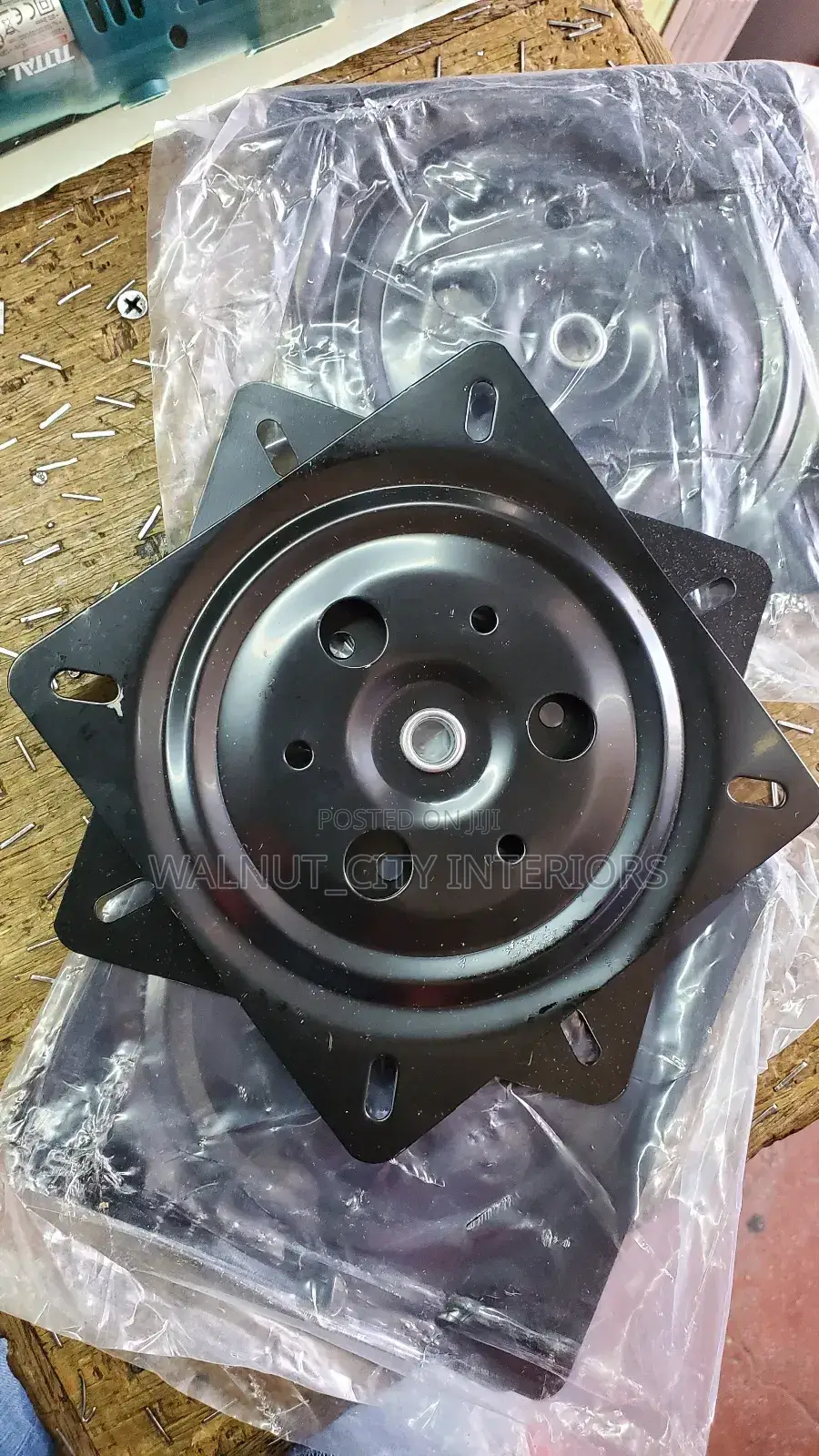 Revolving Metal Plates