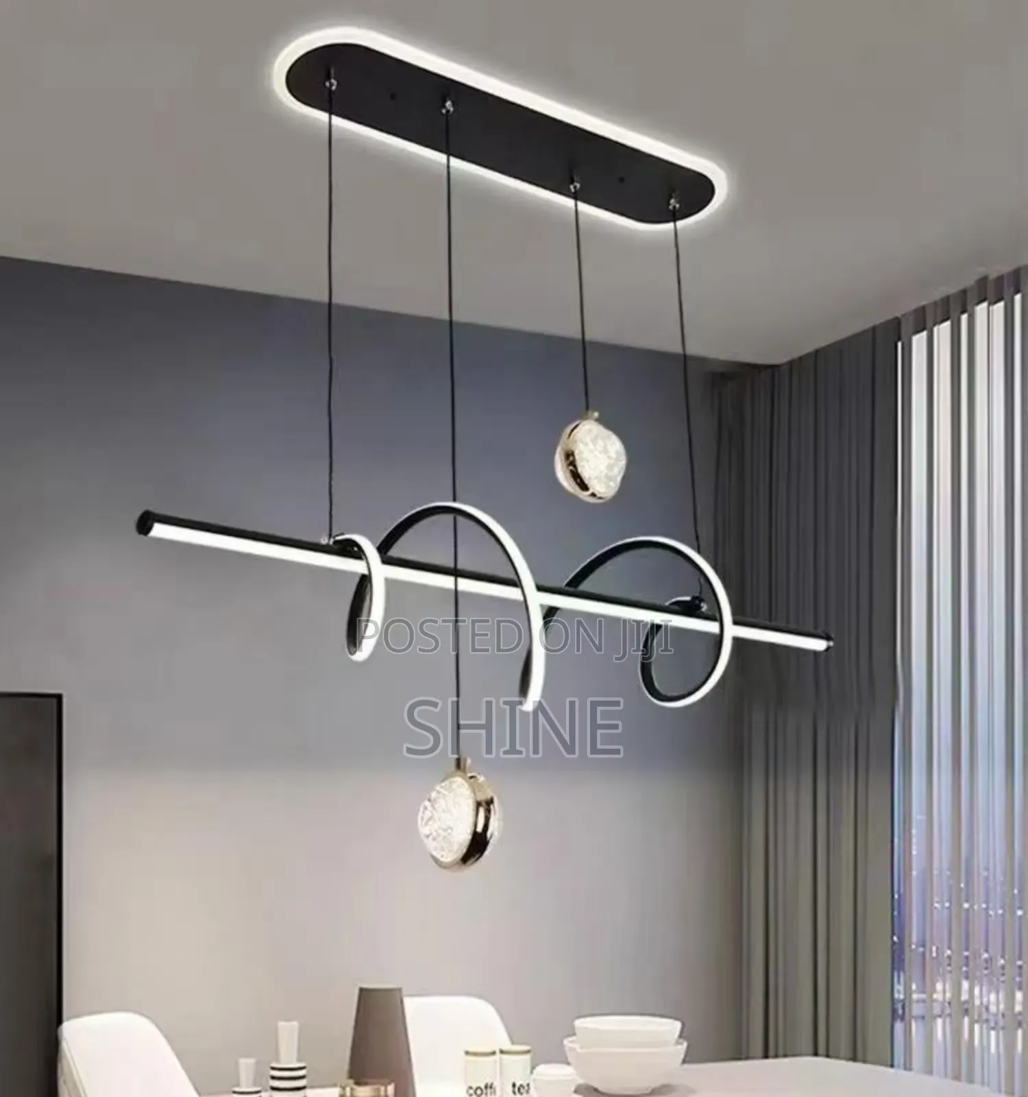 Modern Loop Dining Light