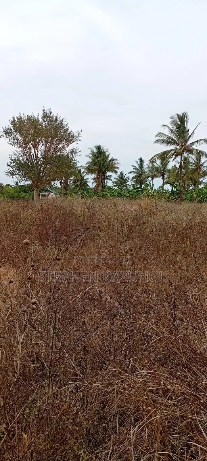 1/2 Acre Plot on Sale at Kinondo Not Far From Kinondo Hospital .