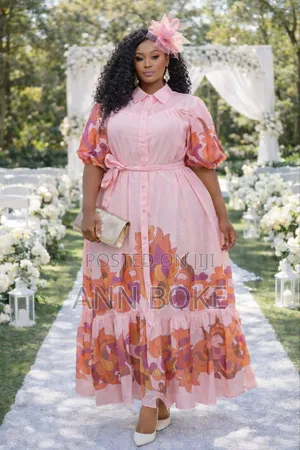 Maxi Dress  
Sizes L to 2xl
(44 to 52