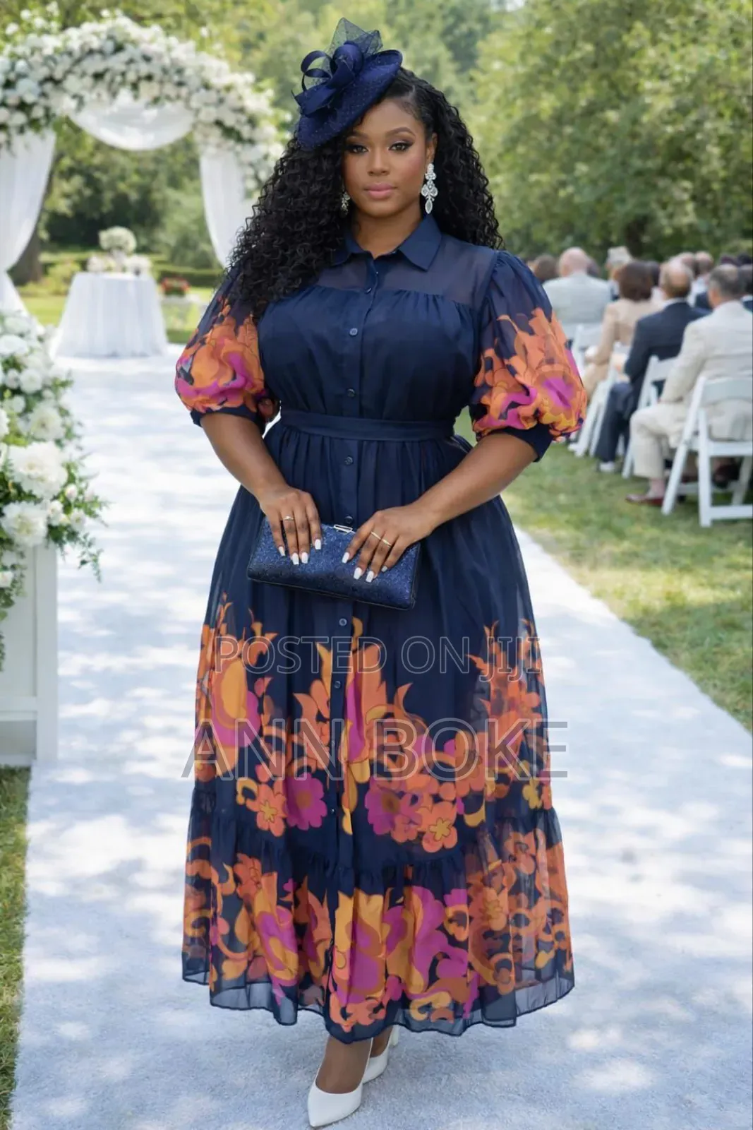 Maxi Dress  
Sizes L to 2xl
(44 to 52