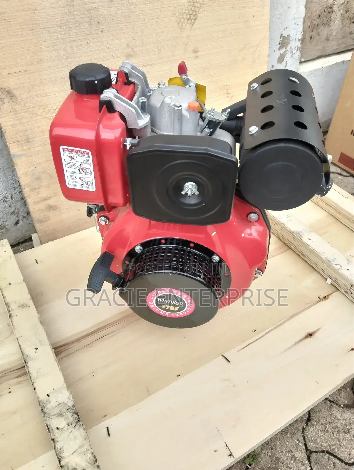 Air Cooled Diesel Engine (8hp)