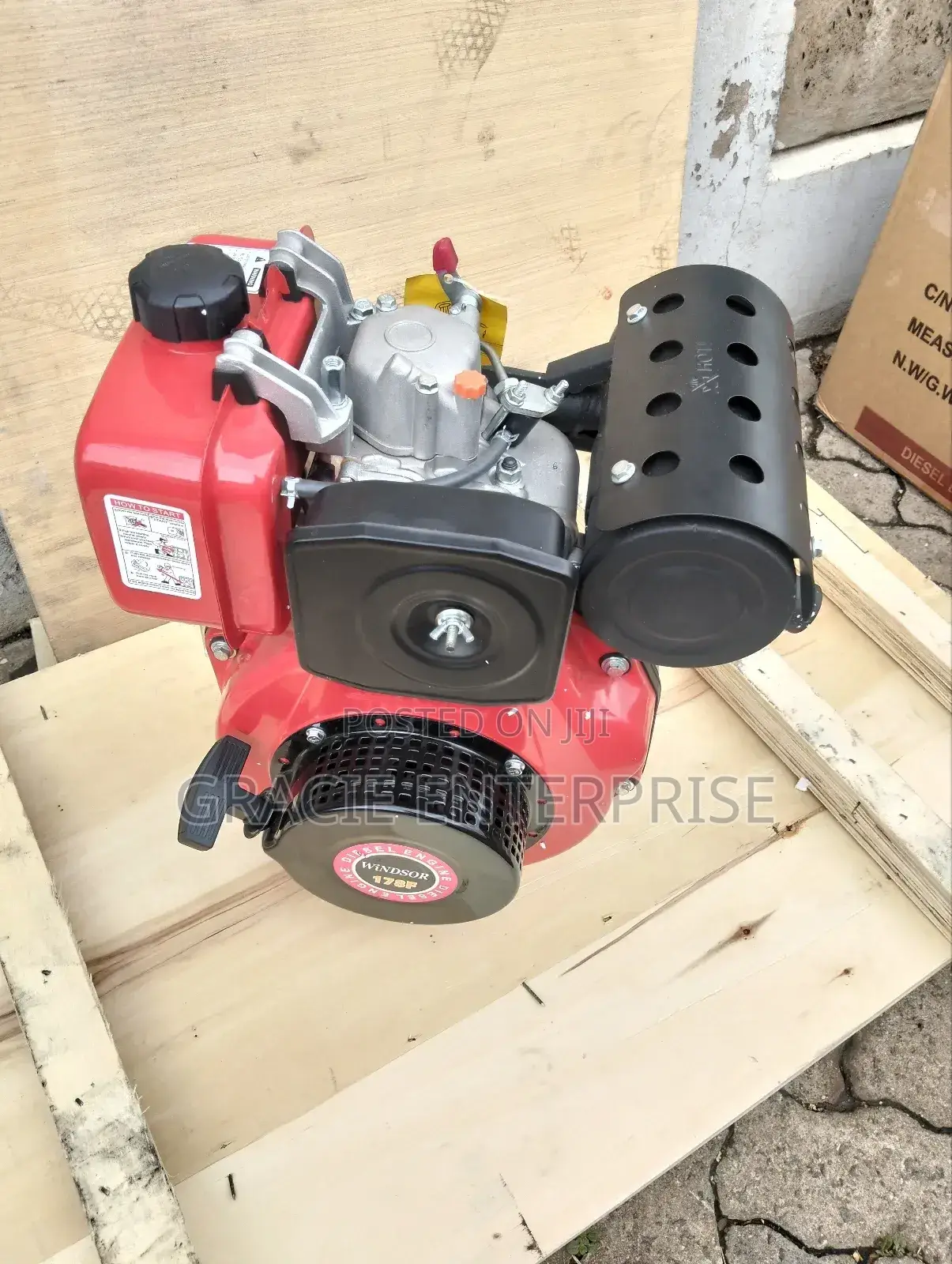 Air Cooled Diesel Engine (8hp)