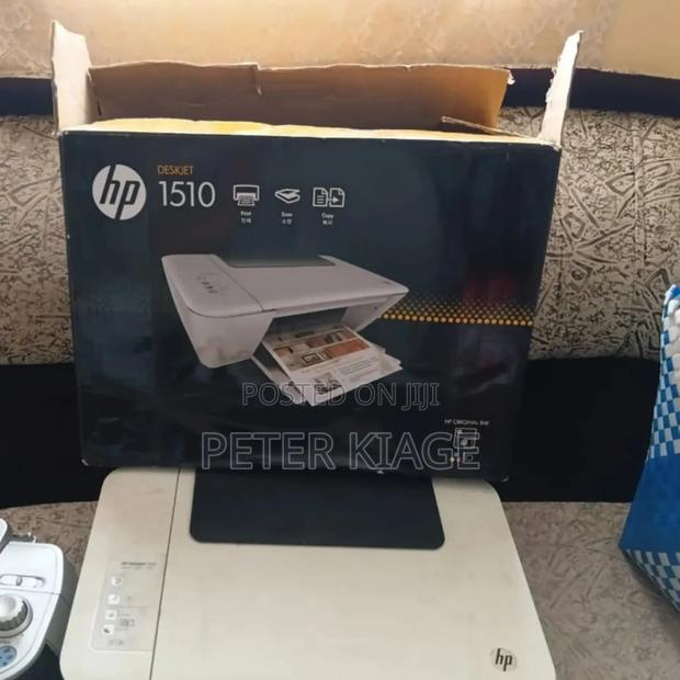 White Hp Printer - main view