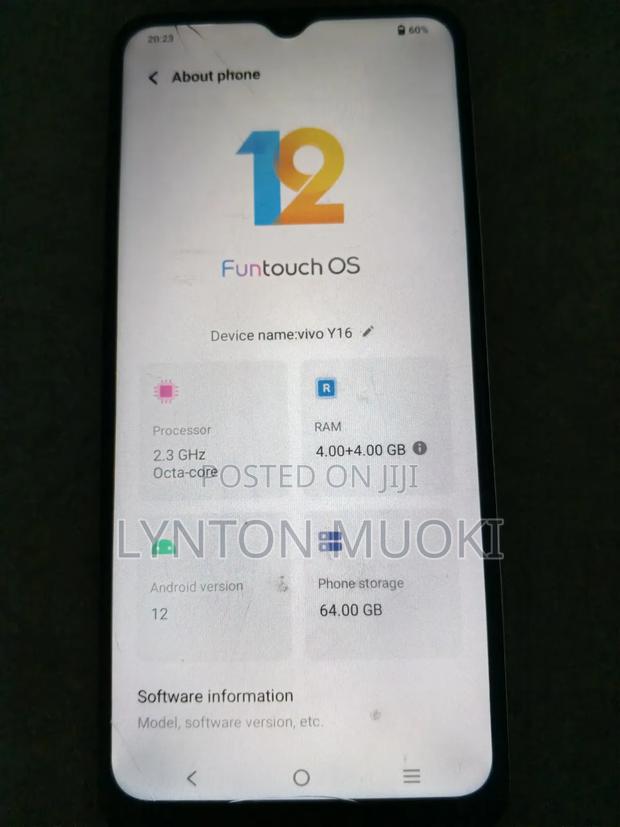Vivo Y16 64 GB Gold - thumbnail 4