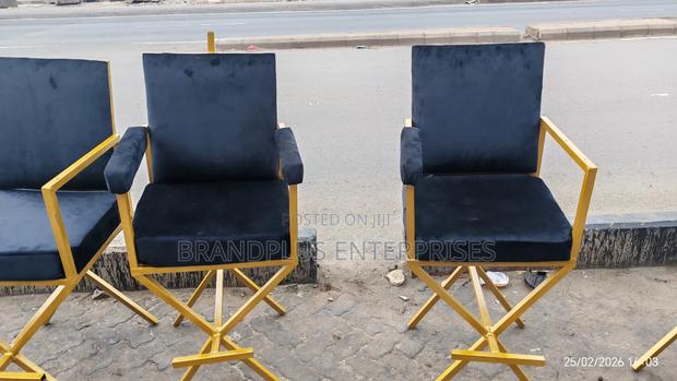 Black Make Up Chair - main view