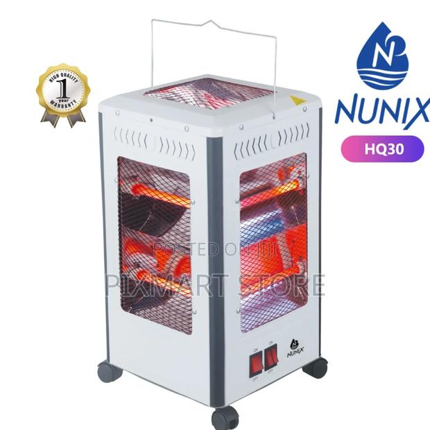 2000w 5-Sided Quartz Heater With Safety Protection