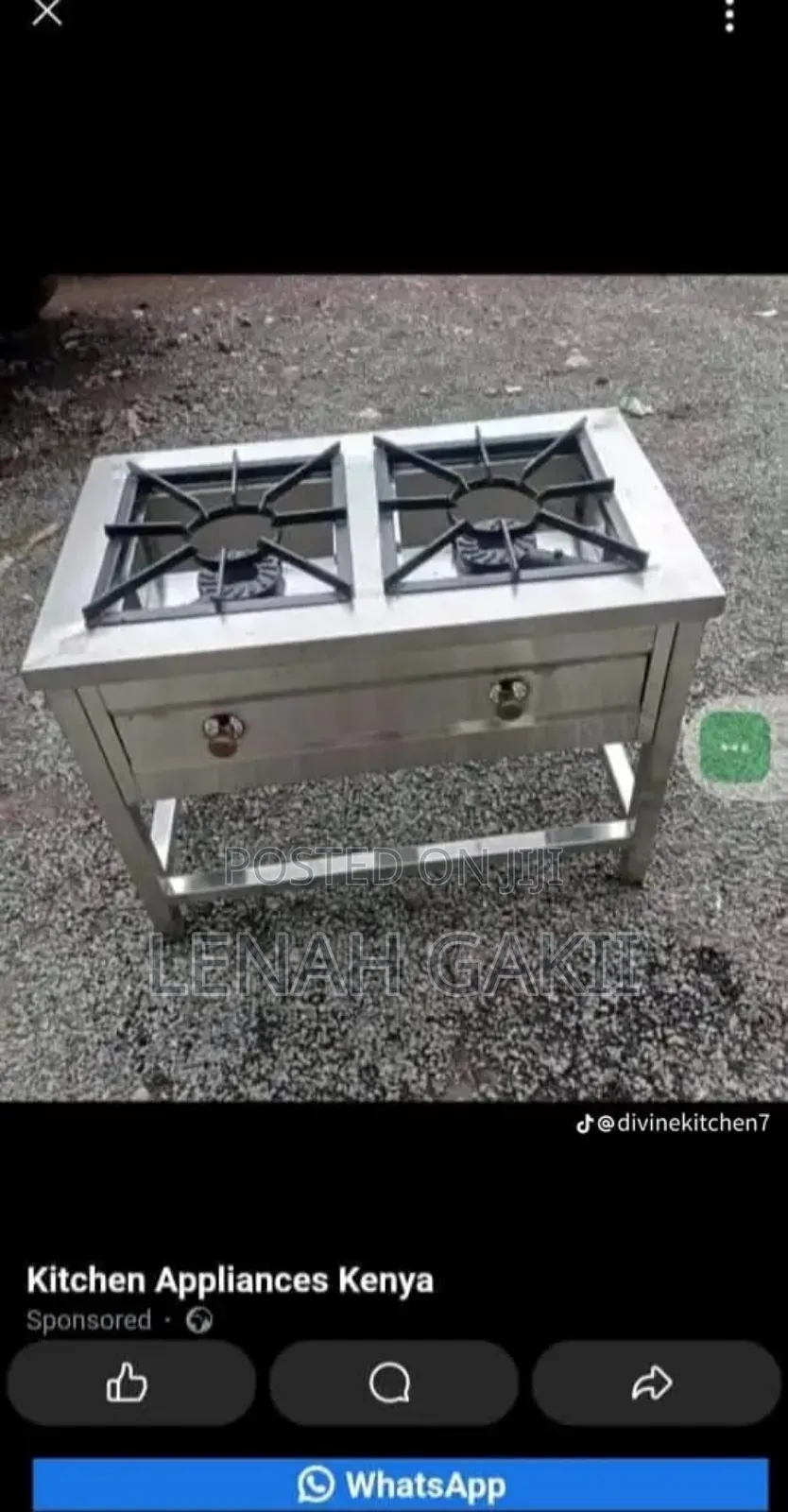 Two Burner Stainless Steel