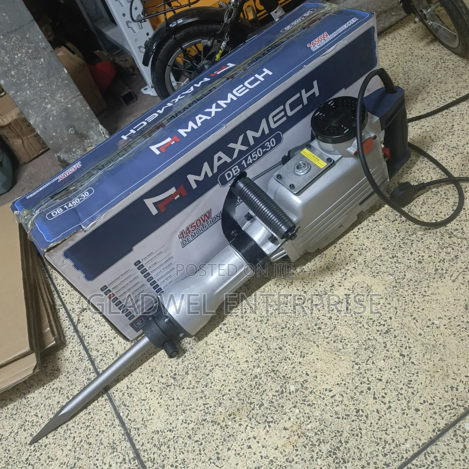 Preferred Heavy Duty Maxmech Jackhammer 1450watts