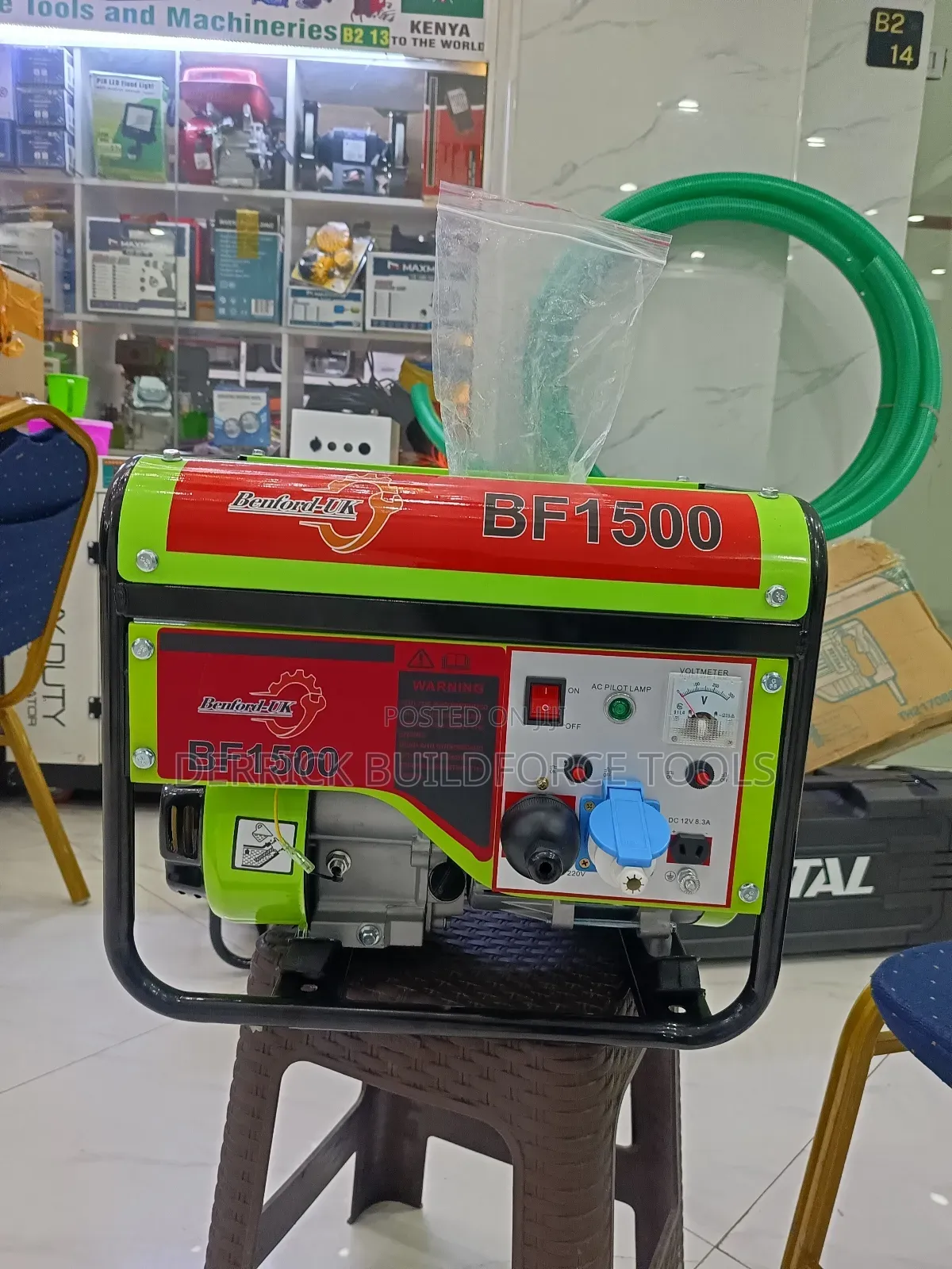 Benford-Uk 1.5kva Gasoline Generator