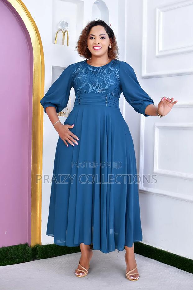 Maxi Chiffon Dress - thumbnail 3