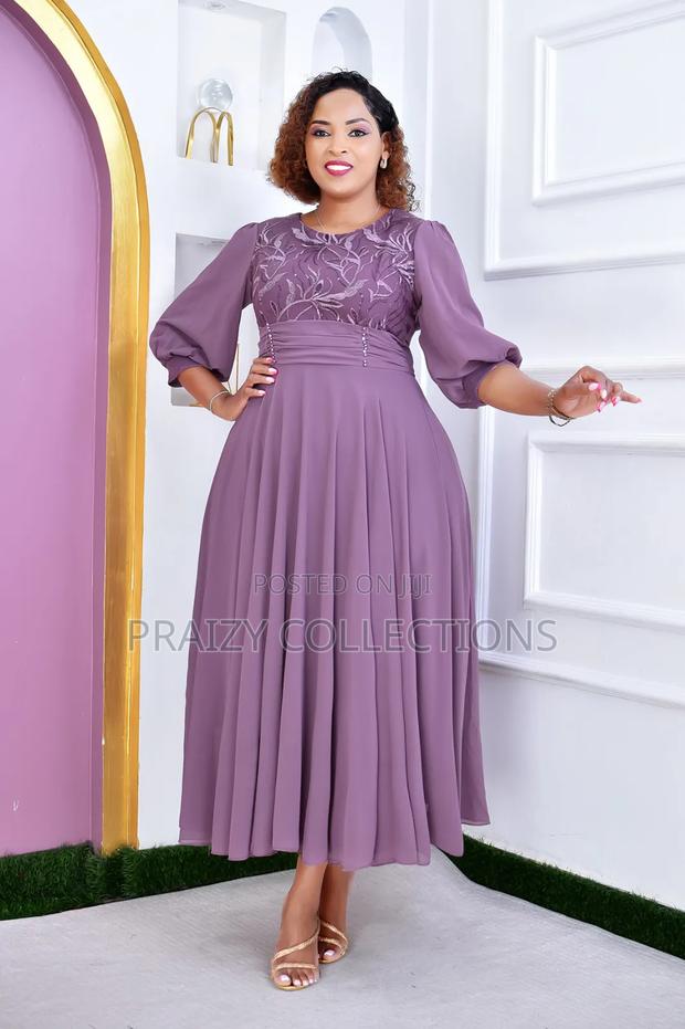 Maxi Chiffon Dress - thumbnail 4