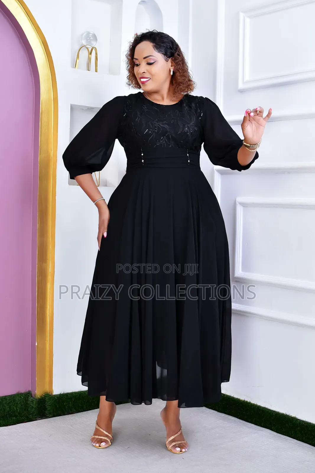 Maxi Chiffon Dress