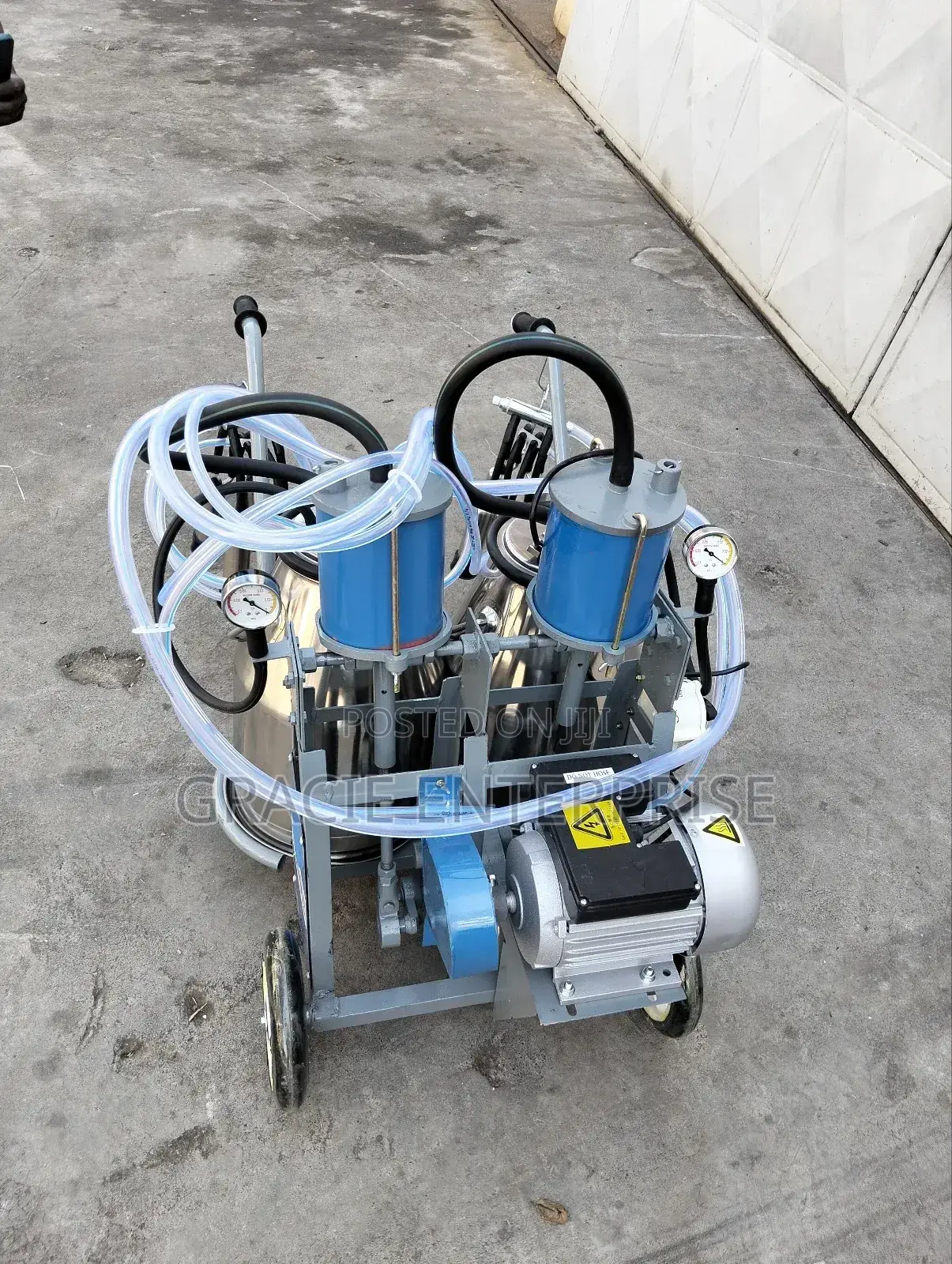 Portable Double Milking Machine