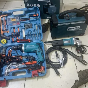 3in1 Makita Combo. Welding, Drill Set, Angel Grinder