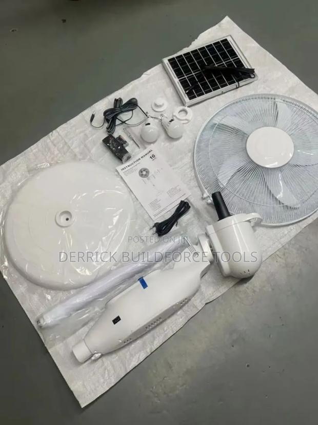 Solarpex Solar Rechearable Fan - thumbnail 2