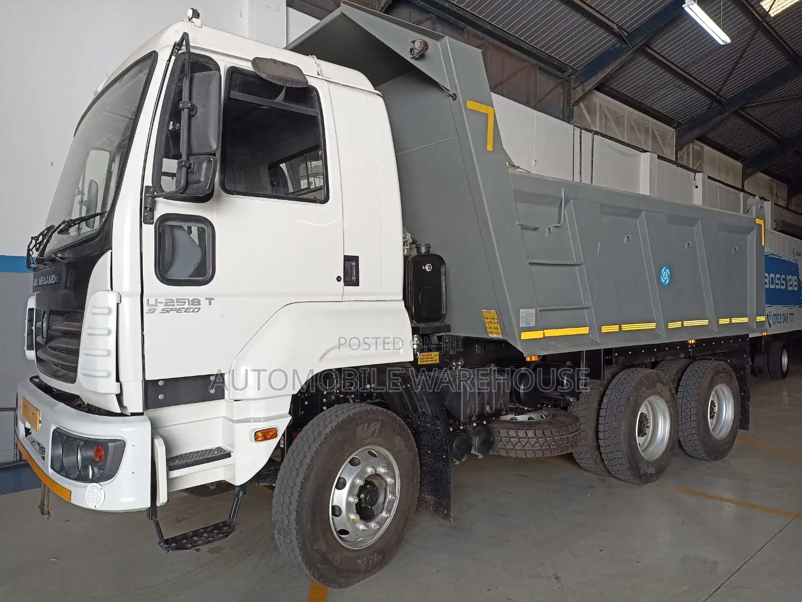 Brand New Ashok Leyland U-2518-T 6x4 Tipper – 180hp, Heavy Duty