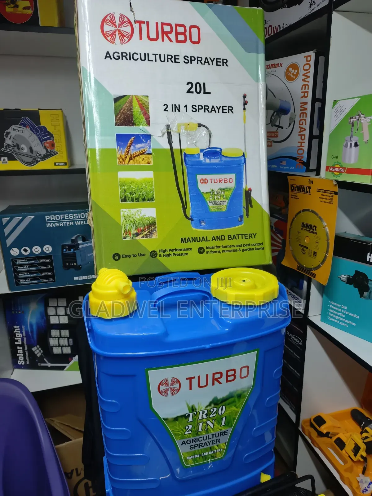 Recommended 2in1 Turbo Knapsack Electric Sprayer