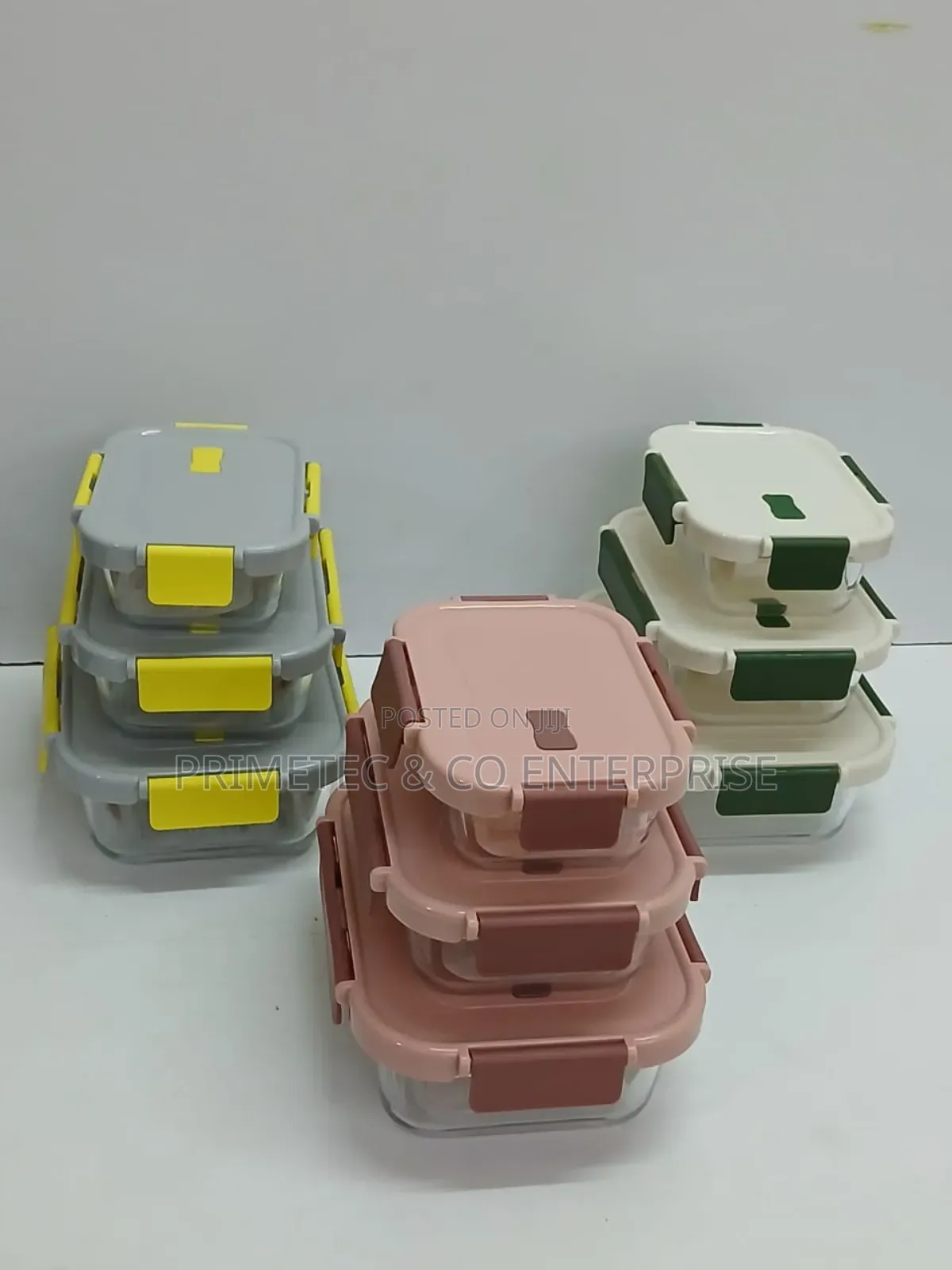 Glass Lunch Box With Bag