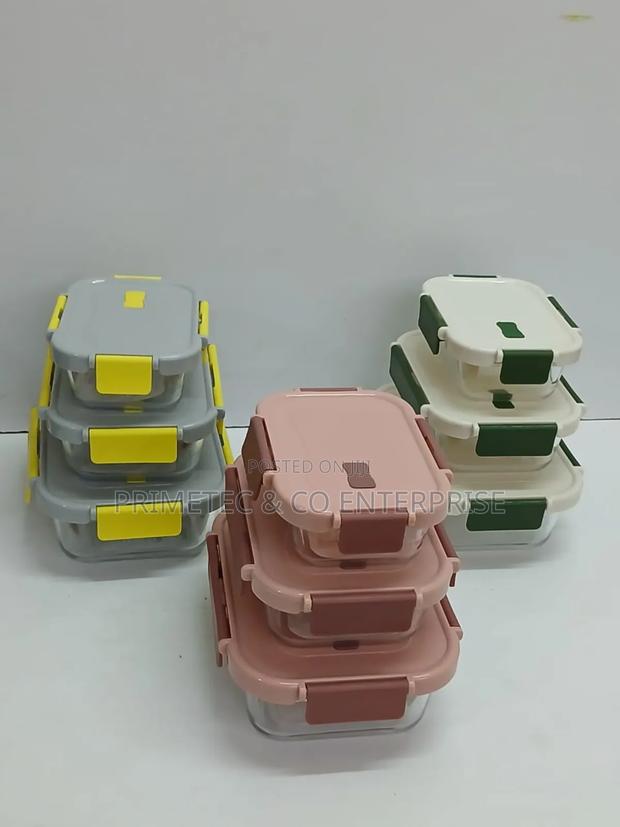 Glass Lunch Box With Bag - thumbnail 2