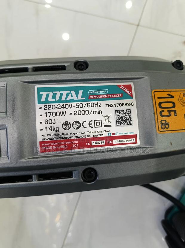 Total Demolition Breaker 1700w - thumbnail 4