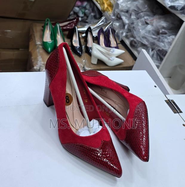 *Quality Official / Casual Block Pumps *   Size 37-42