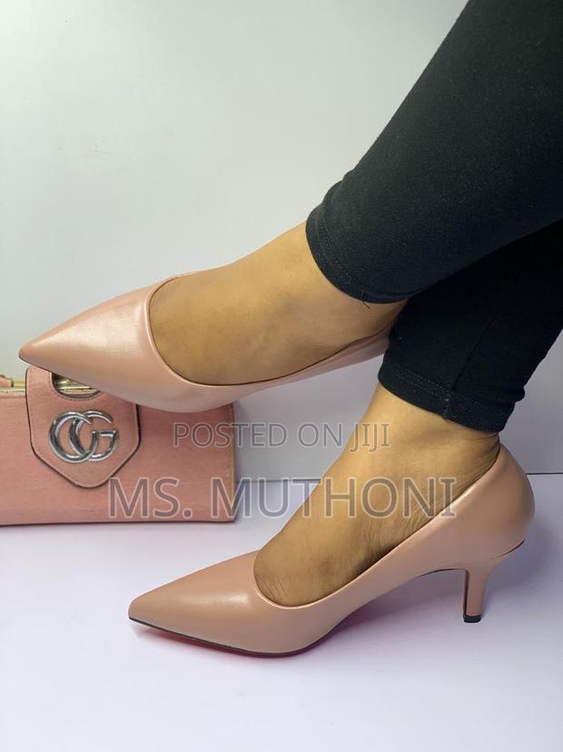 Ladies Low Heel Official Pumps - thumbnail 2