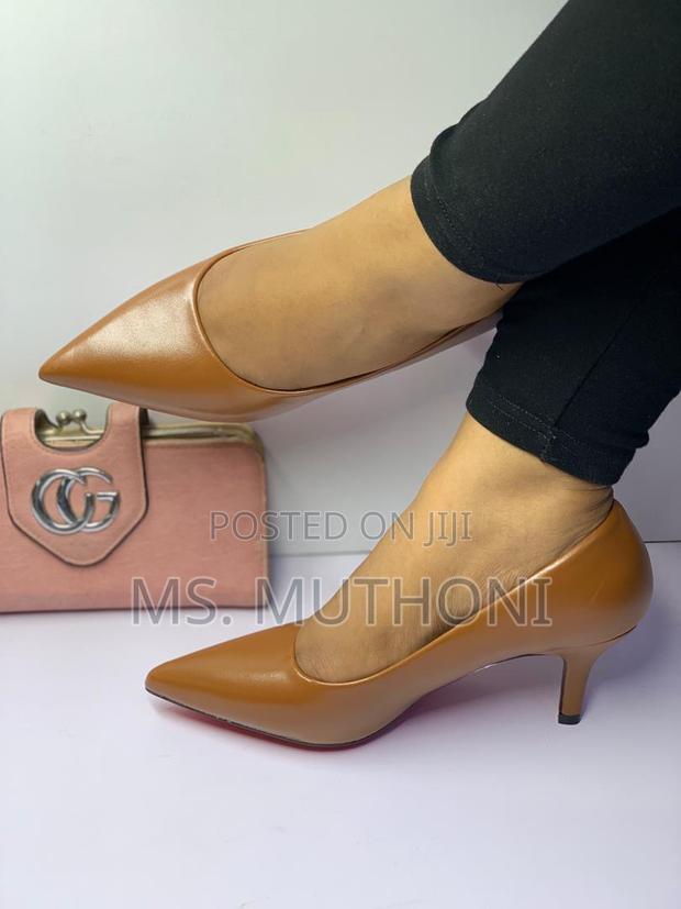 Ladies Low Heel Official Pumps - thumbnail 5