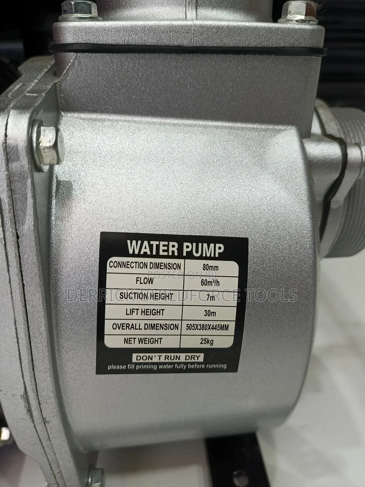 Helios 3" Normal Pressure Water Pump