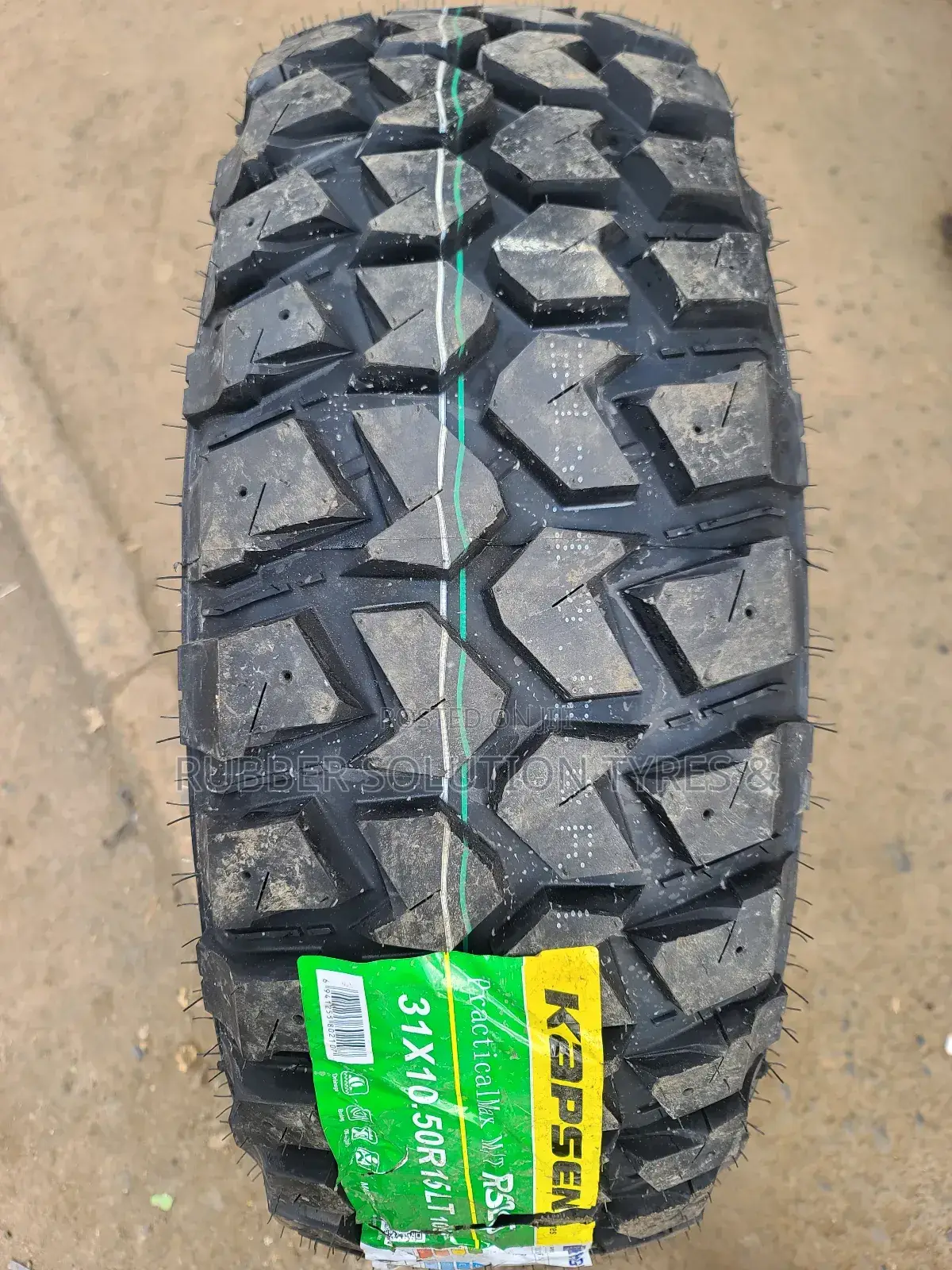 31x10.50 R15 Kapsen Tyres Lt10pr Practical Max M/T Mud-Terrain
