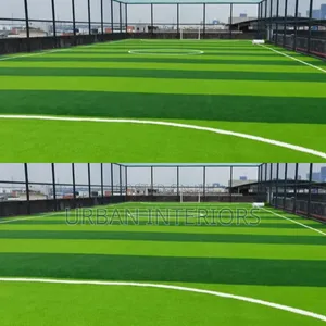 Green and White Football Grass Carpet Football Grass Carpet