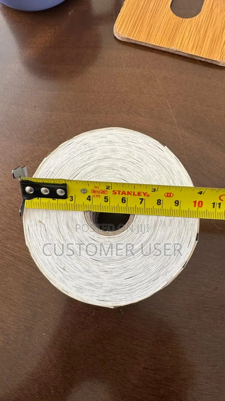 Qmatic Thermal Printer Paper Roll 60x60mm 25.4mm Core