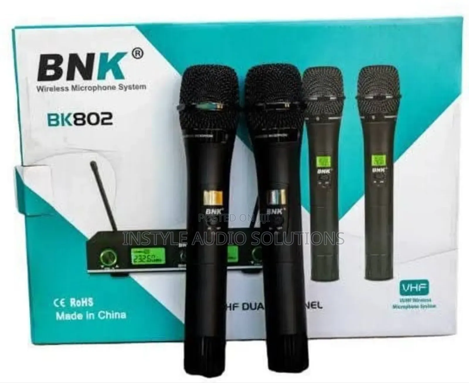 BNK Bk802 Powerful Digital Display 100 Meters Frequency Microphones