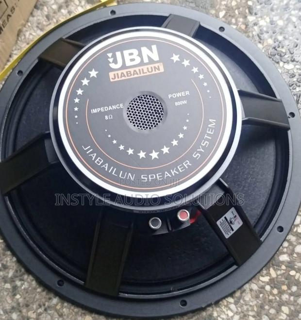 800 Watts JBN Mid Range 15" Professional Naked Speaker.