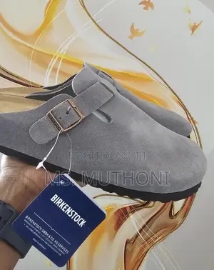 Birkenstock Boston Soft Suede Clogs Size 39-46