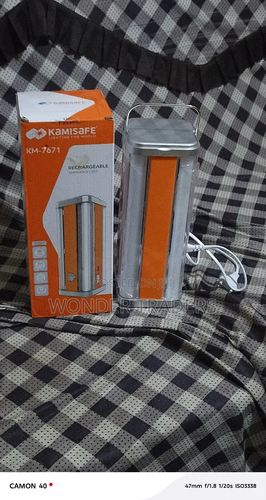 Rechargeable Lamp* Km_7671